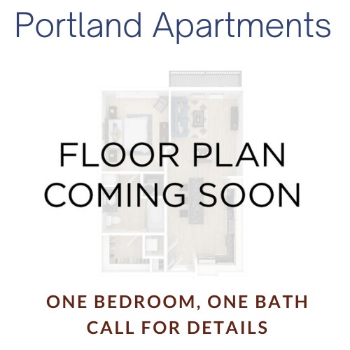 One Bedroom floor plan